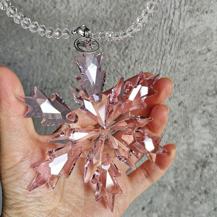 5-piece Snowflake Mold Snowflake Pendant