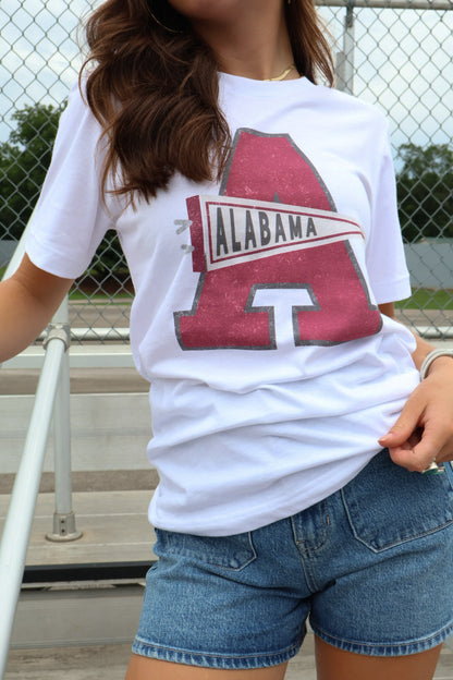 Alabama Vintage Pennant T-shirt