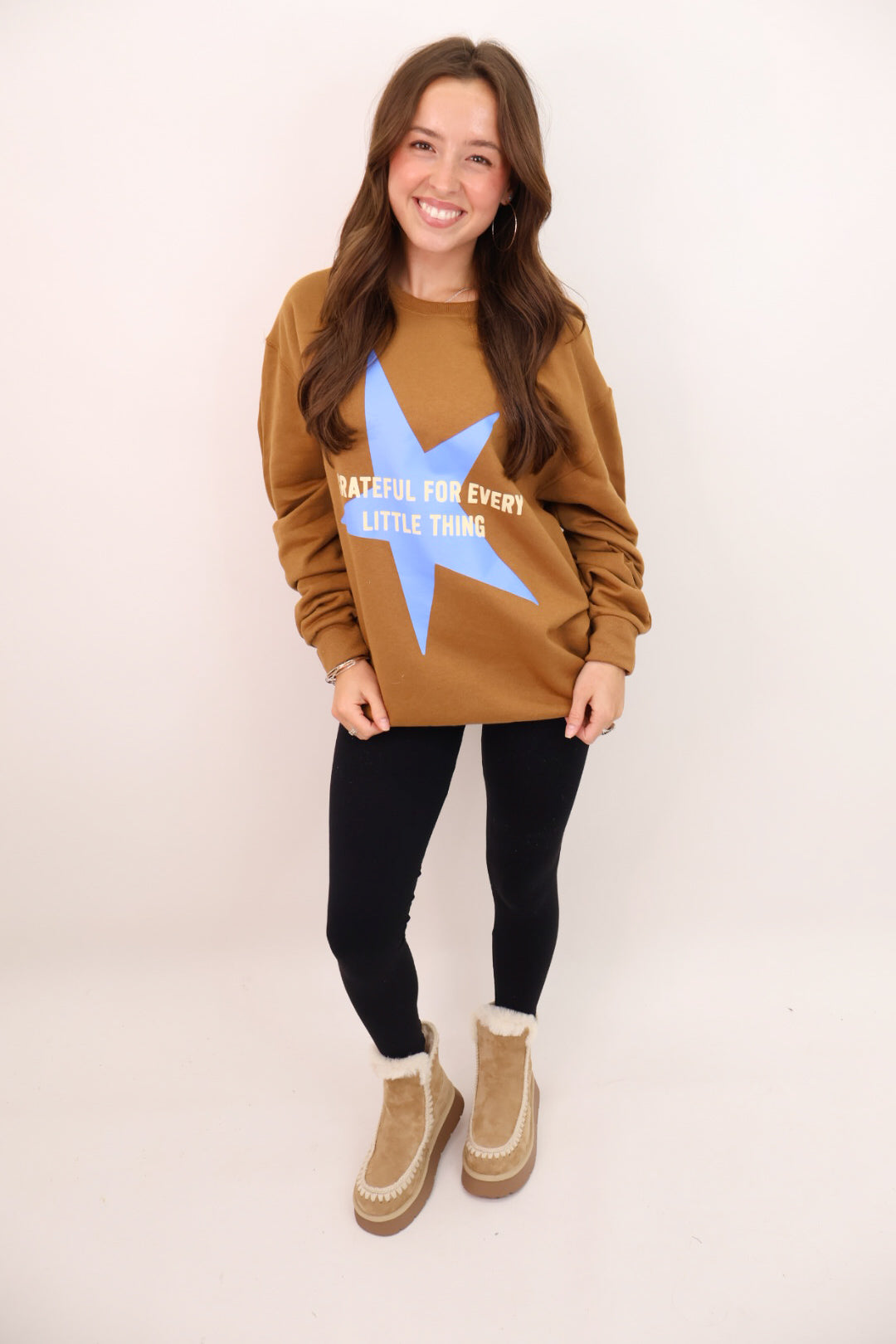 Grateful for Every Little Thing Sweatshirt