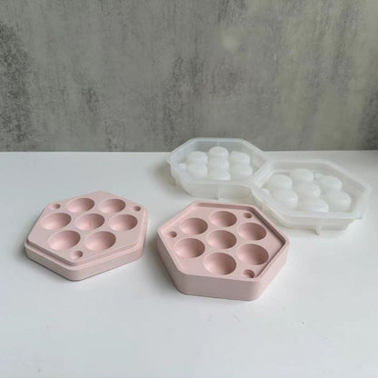 7 Shapes Resin Dice Molds with Numbers, Dice Games for Families
