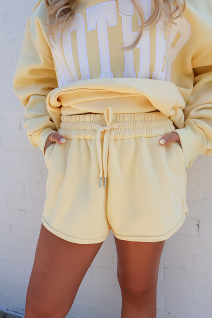 Lounge Shorts - Yellow