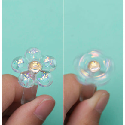 8pcs Rotating Ring Pendant Resin Mold Set