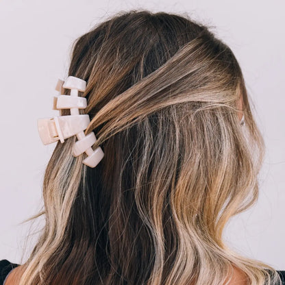TELETIES Medium Classic Claw Hair Clip - Soft Surf