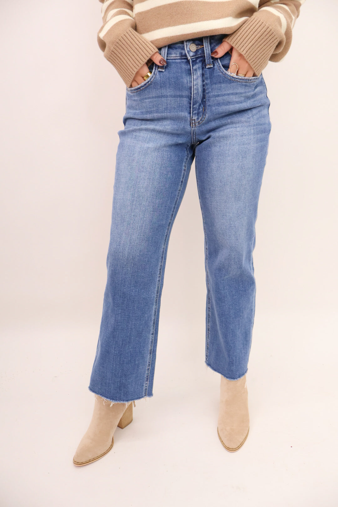 Vervet Kendall High Rise Dad Jeans