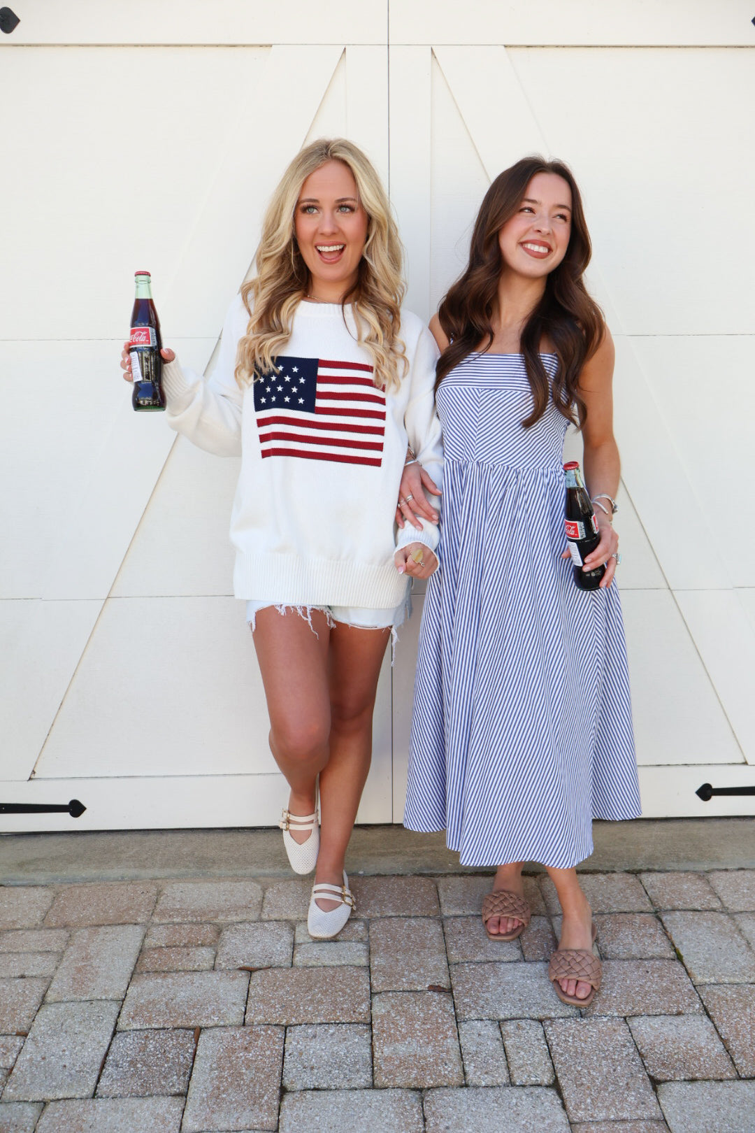 Classic American Flag Sweater