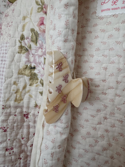 Bloom Floral Claw Clip