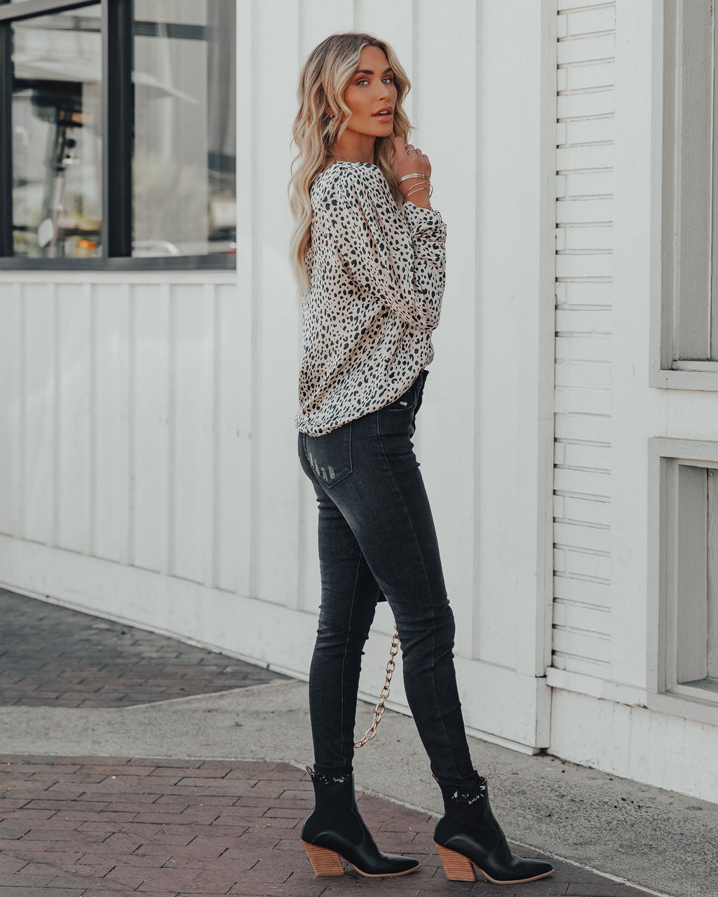 Bristol Animal Print Blouse