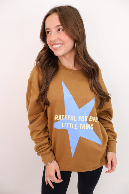 Grateful for Every Little Thing Sweatshirt