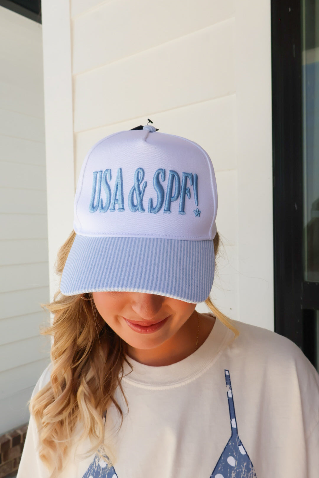 USA & SPF Trucker Hat