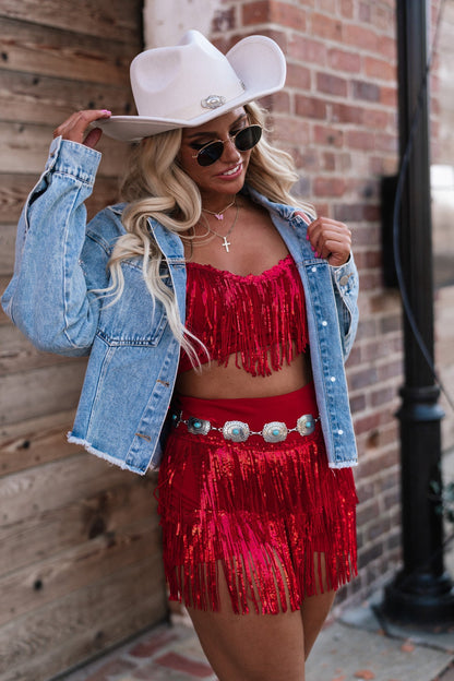 Howdy Cowboy Denim Jacket