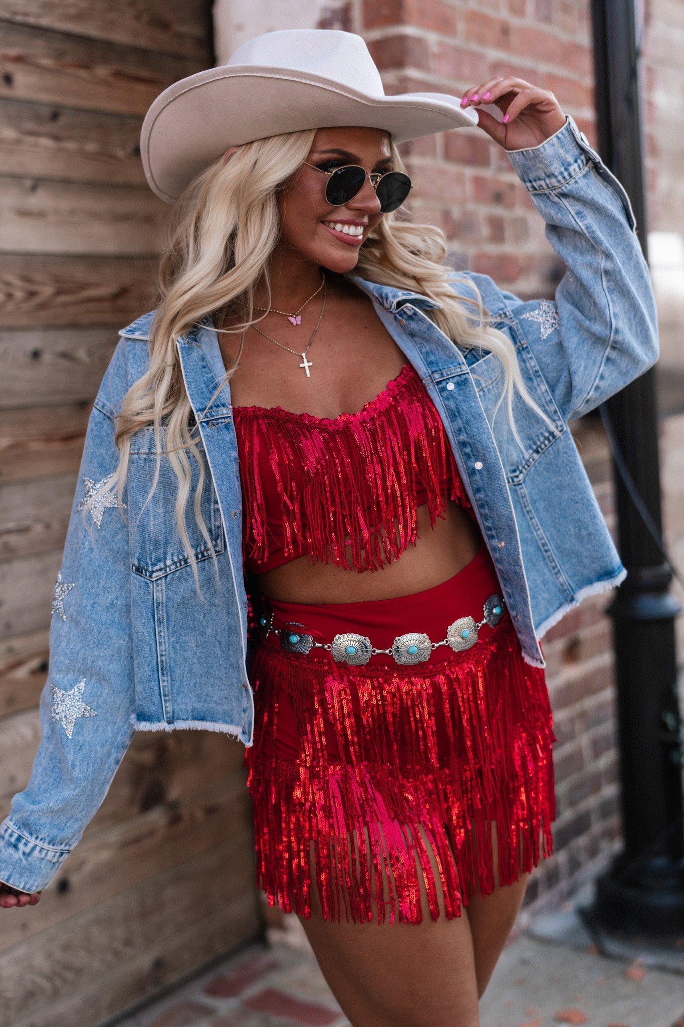 Howdy Cowboy Denim Jacket