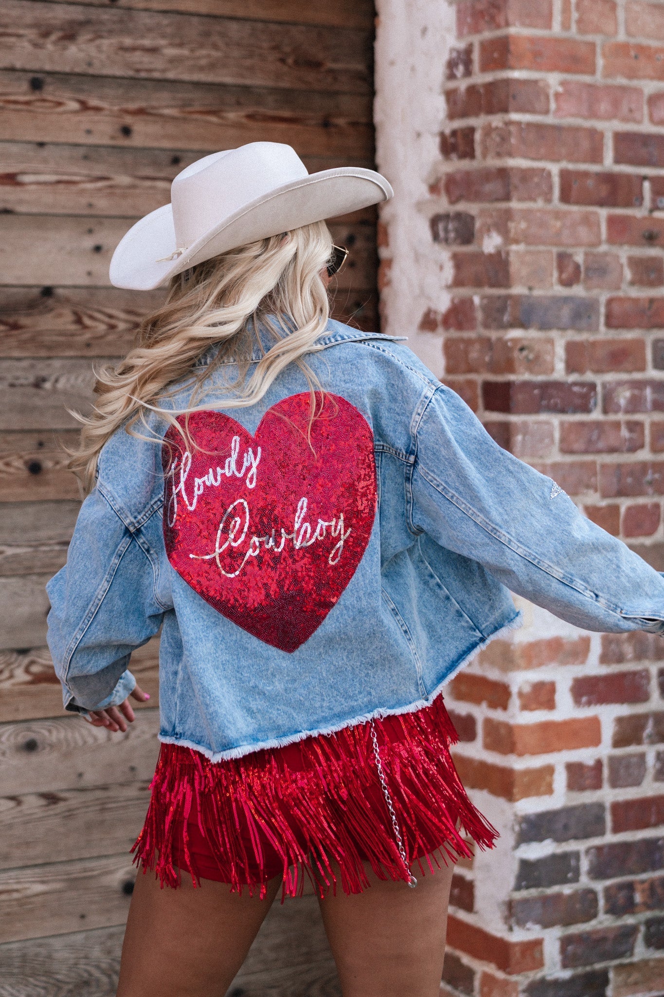 Howdy Cowboy Denim Jacket