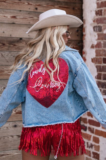 Howdy Cowboy Denim Jacket