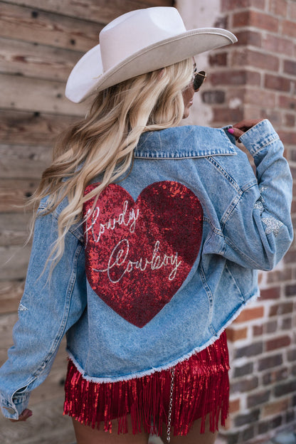 Howdy Cowboy Denim Jacket