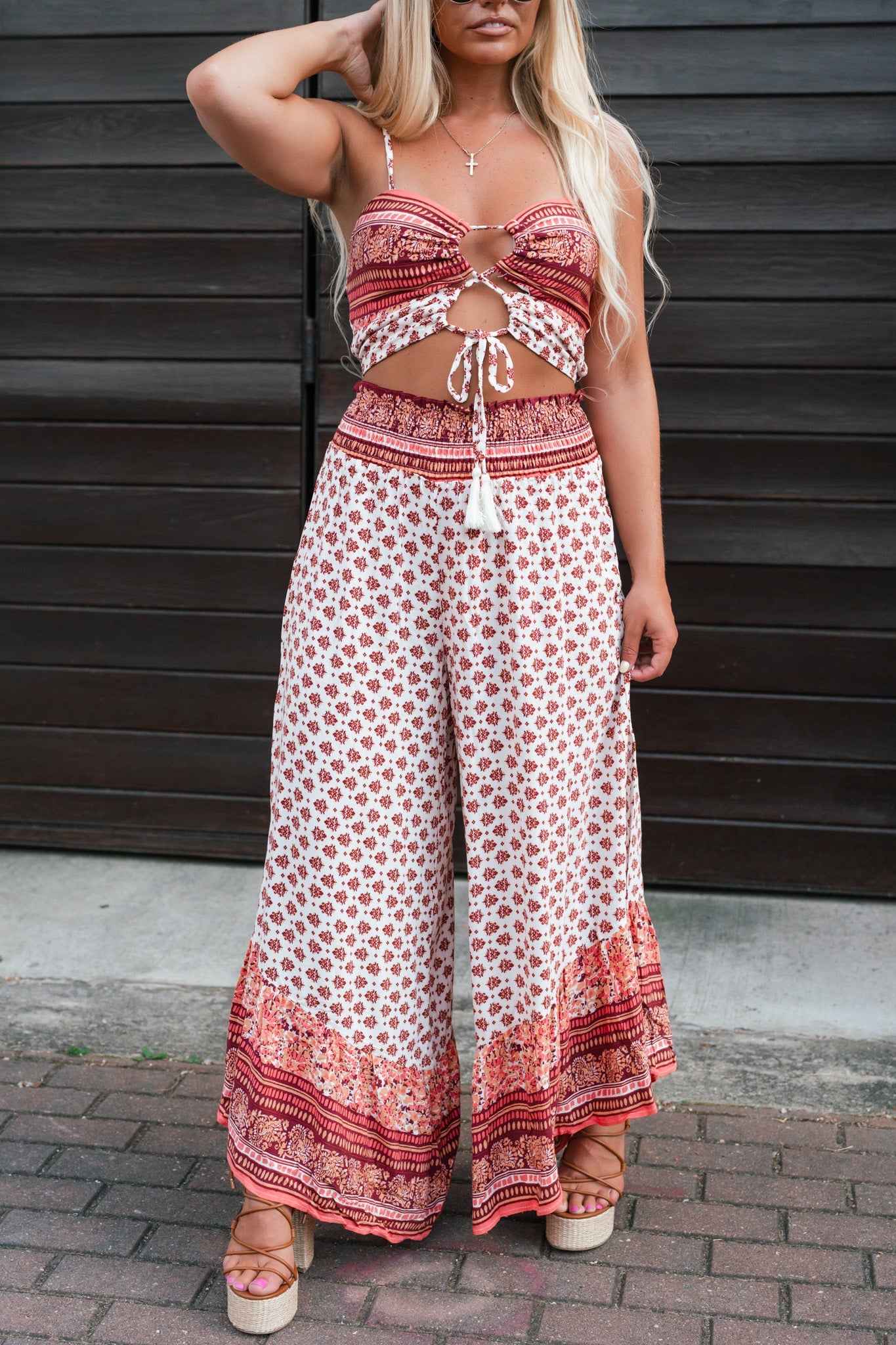 Coco Smocked Pant SET