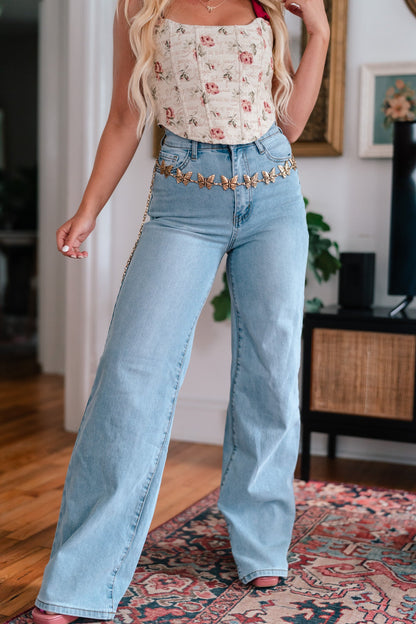 Wide Leg Essential Denim Jeans FINAL SALE