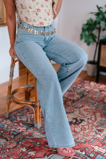 Wide Leg Essential Denim Jeans FINAL SALE