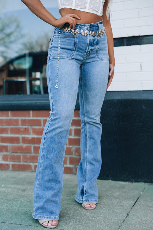 Square Dance Boot Cut Jeans FINAL SALE