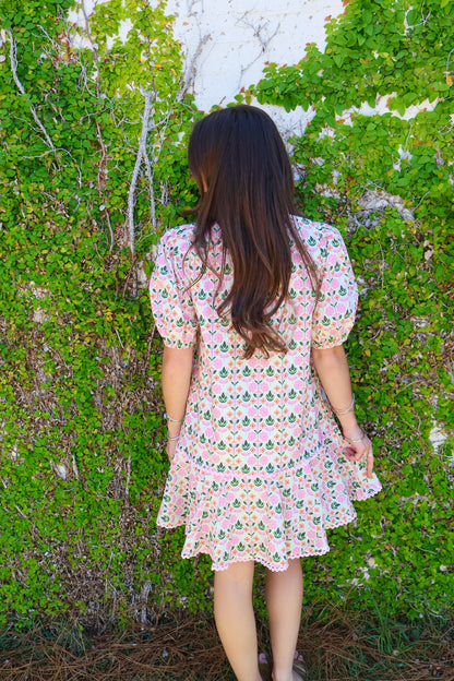 Sweet Bloom Babydoll Dress