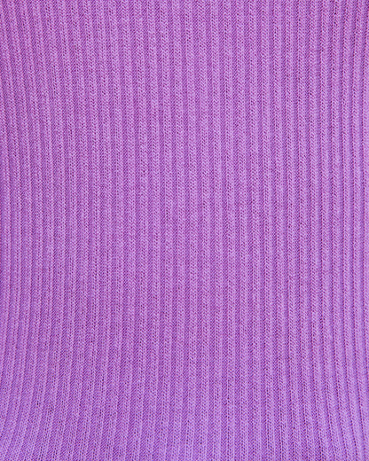 Evans Ribbed Knit Tank - Orchid