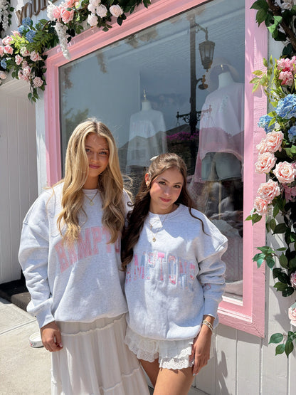 Hamptons Vintage Floral Custom Crew PRE ORDER