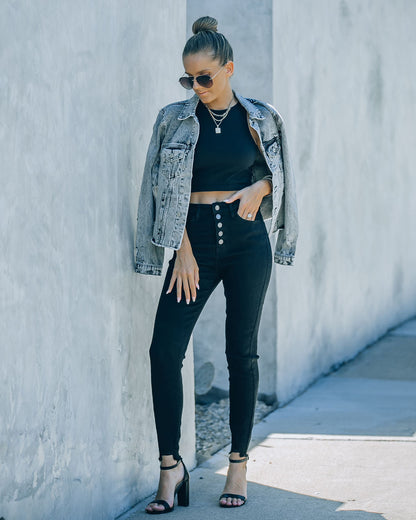 Big Easy High Rise Black Skinny