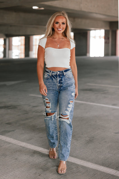 Kira Cap Sleeve Top