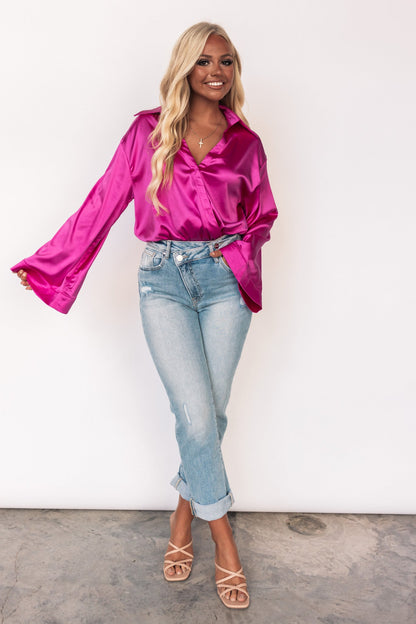 Ibiza Satin Bodysuit FINAL SALE