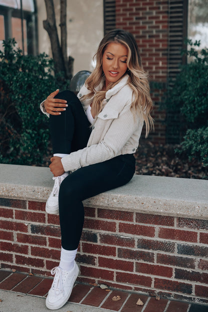 Level Up Premium Leggings (Black) FINAL SALE
