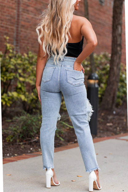 Allie Distressed Jeans FINAL SALE