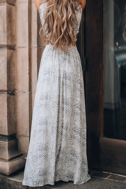 Onyx Maxi Dress (Grey) FINAL SALE