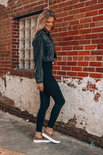 Level Up Premium Leggings (Black) FINAL SALE