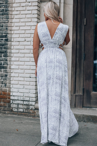 Onyx Maxi Dress (Grey) FINAL SALE