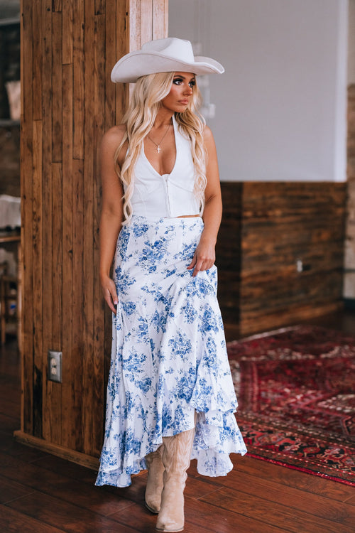 Raleigh Floral Maxi Skirt