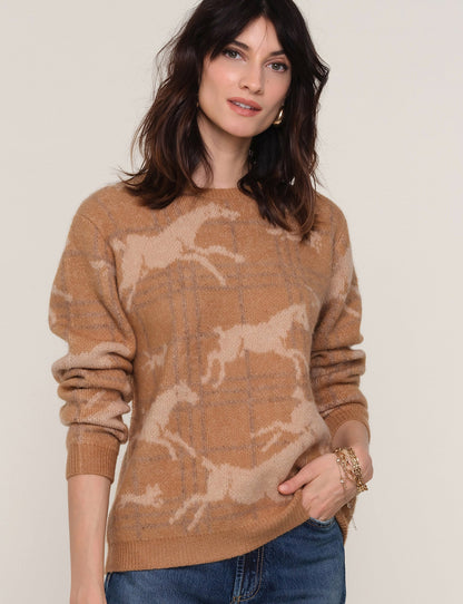 cerise sweater