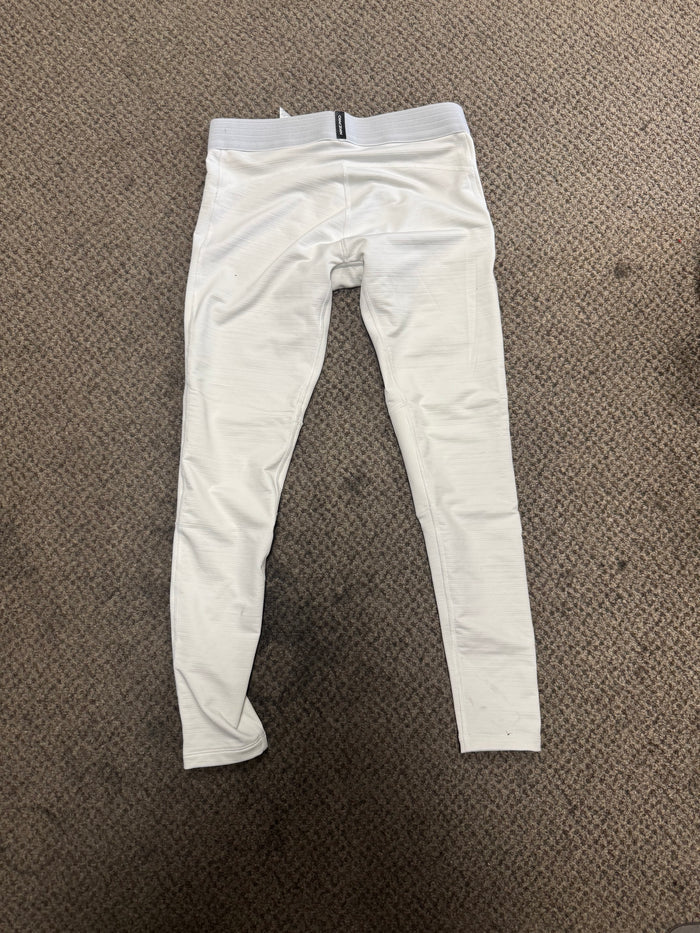 Used Nike Pro Dri-Fit White Compression Pants Men's Medium