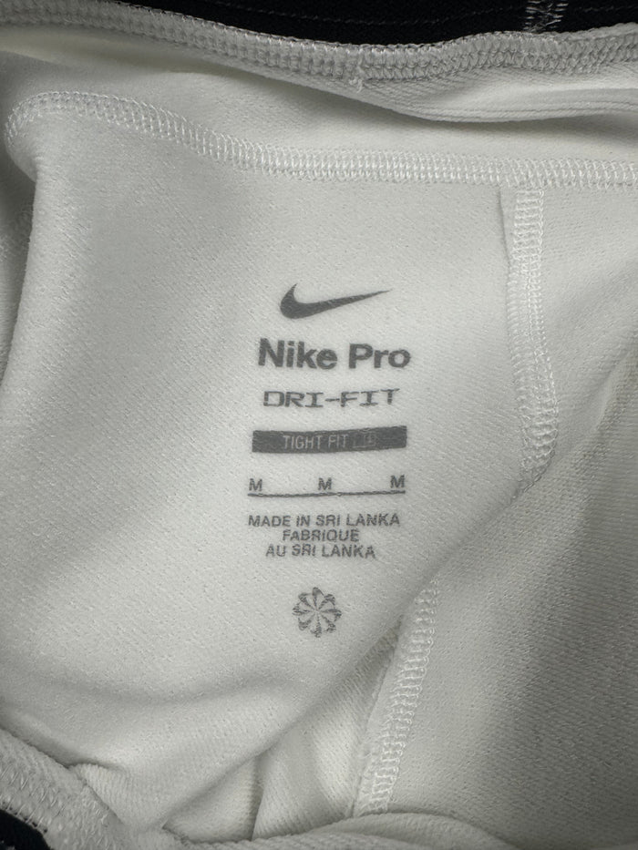 Used Nike Pro Dri-Fit White Compression Pants Men's Medium