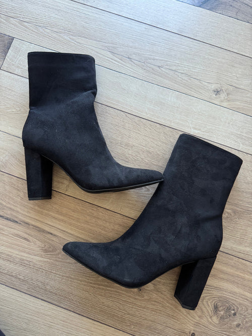 Show Stopper Black Booties FINAL SALE