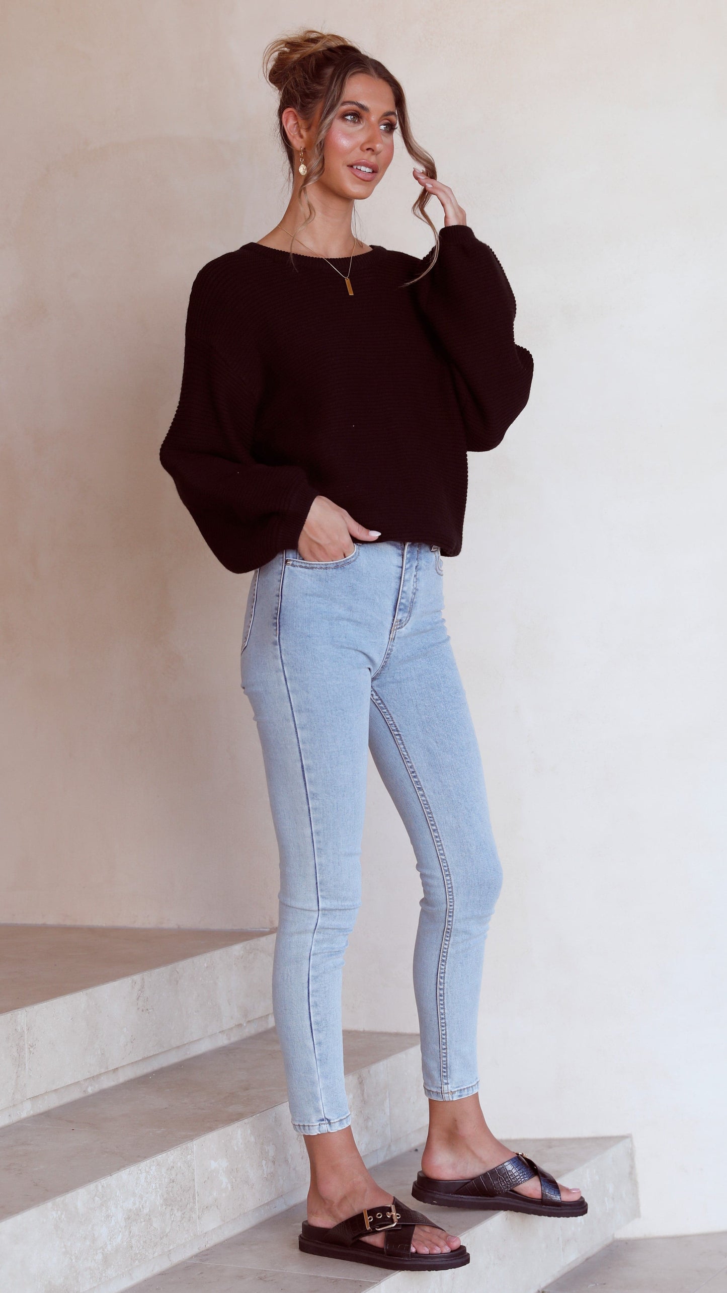 Carmel Knit - Black