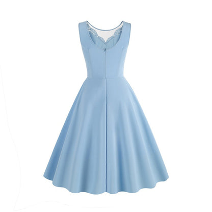 Crush On You Lace Bust Skater Dress