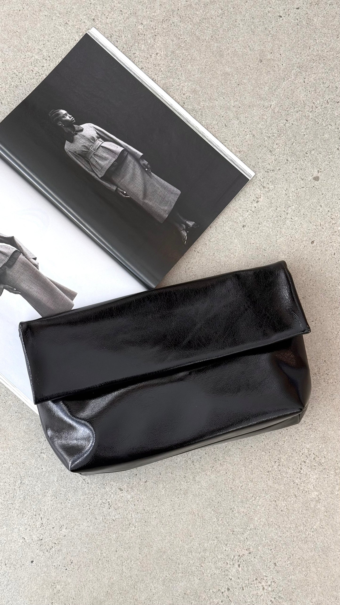 Rylee Clutch Bag - Black