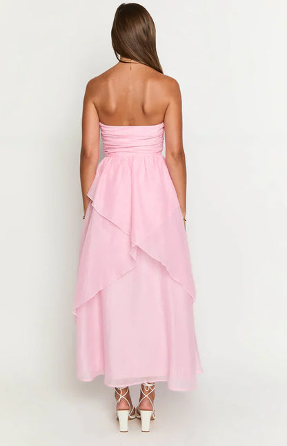 Sadie Pink Maxi Dress