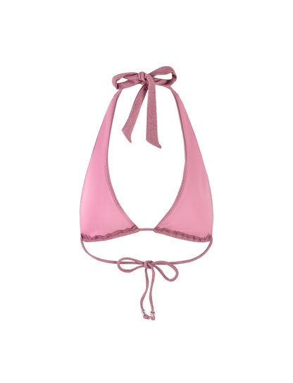 MARIEL BIKINI TOP - PINK : PINK SPARKLE