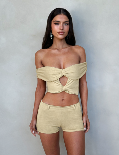 LYNSEY TOP - GOLD