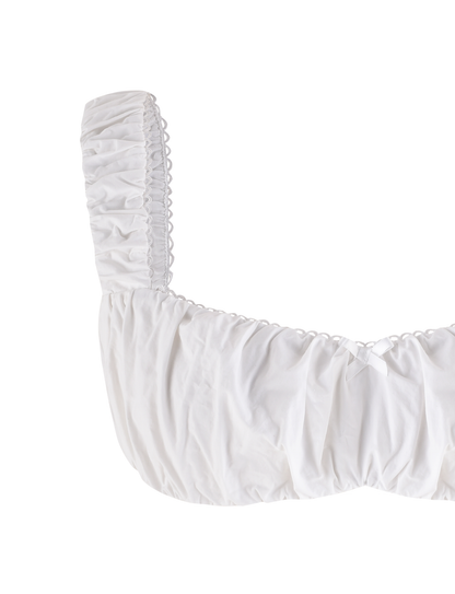 SABRA TOP - WHITE