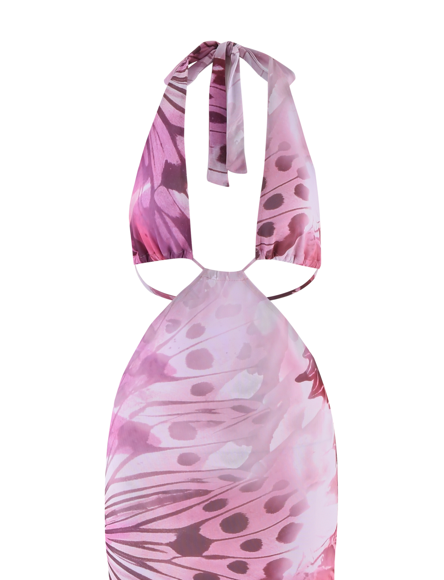 SOLEIL MAXI DRESS - MACRO BUTTERFLY