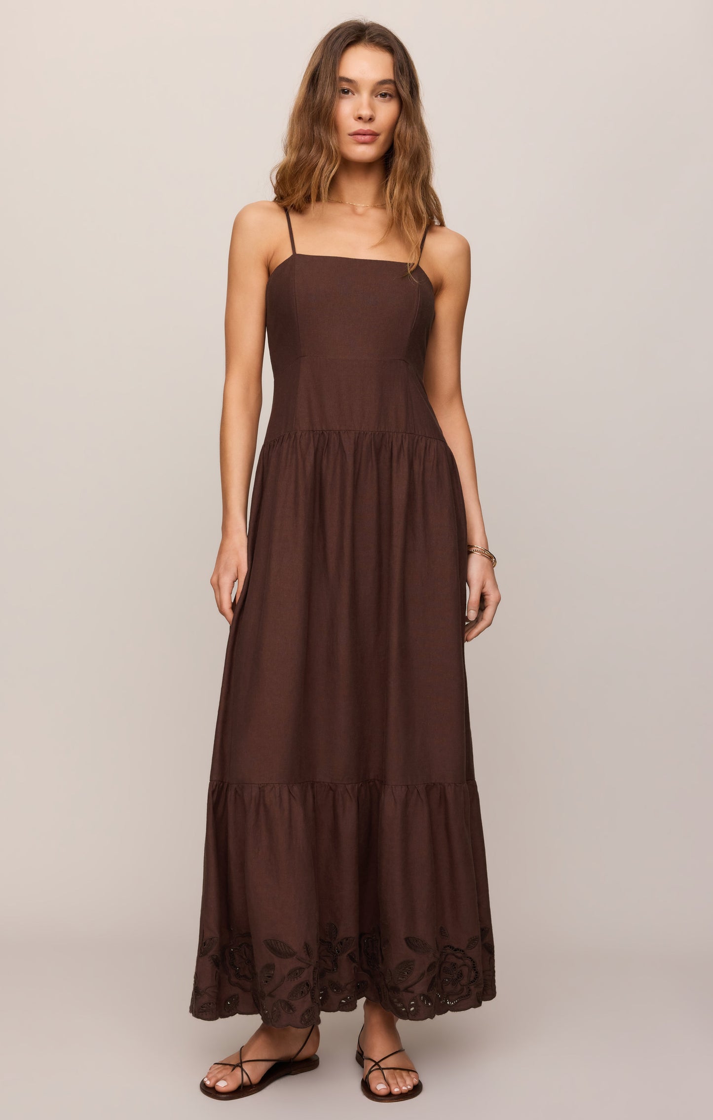 Esti Embroidered Maxi Dress