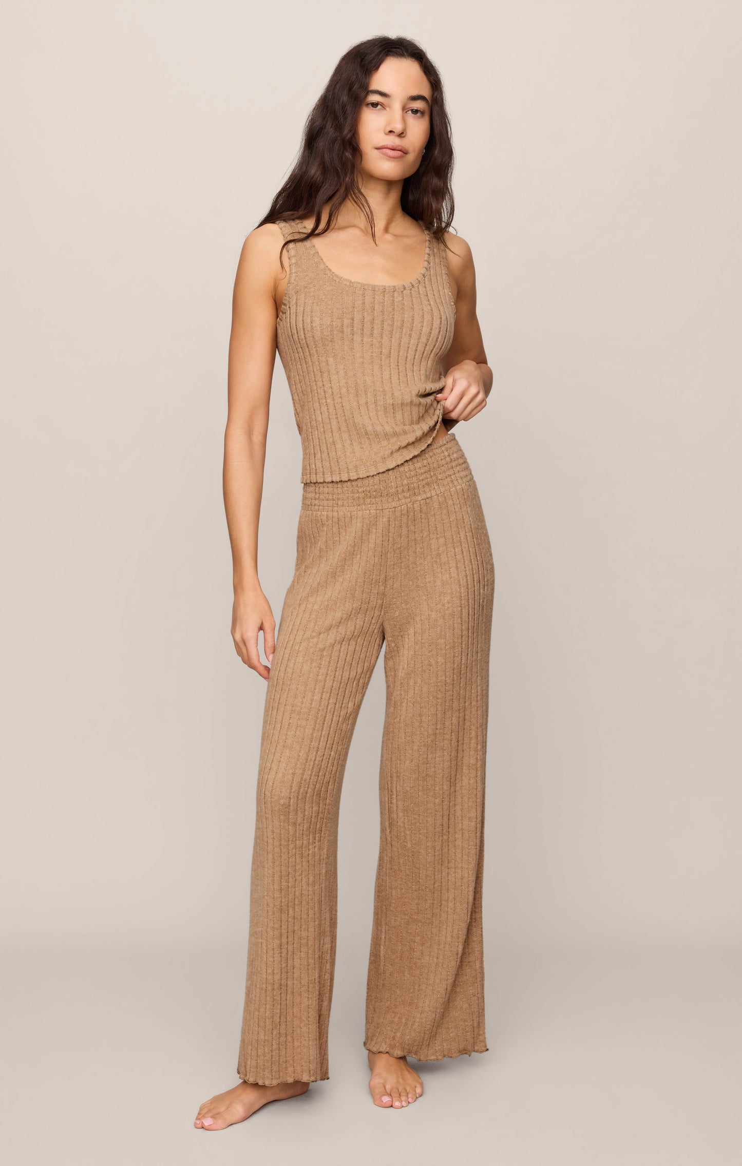 Double Scoop Silky Rib Tank