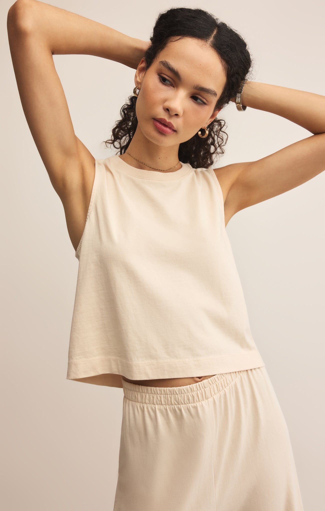 Sloane Cotton Jersey Tank