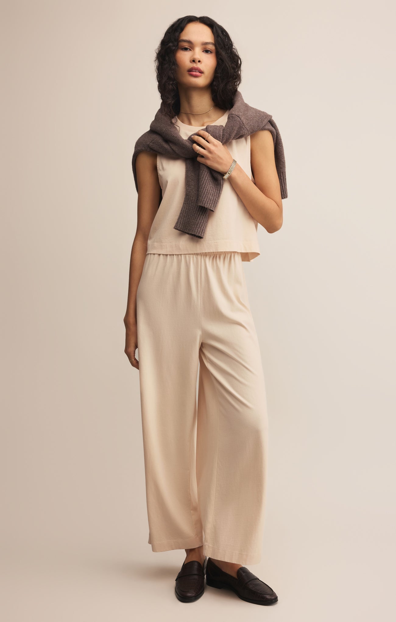 Sloane Cotton Jersey Tank